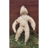 Antikt vatpynt, julemand, h: 10,5 cm.