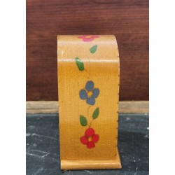 Gammel souvenir fra Himmelbjerget, Ole Lukøje, sparebøsse, h: 9,5 cm.