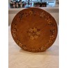 Antique wig box with decoration , size: 21 x 7,5 cm.