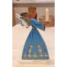 Old light angel, Erzgebirge, h: 23 cm.