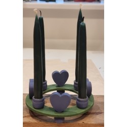 Old swedish advent stage,...