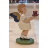 Old light Angel, Erzgebirge, h: 24,5 cm.