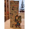 Gammel orig. kasse til Nøddeknækker soldat, mål: 42 x 13 x 12 cm.