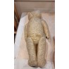 Gammel lys Holstebro bamse (1945 - 1961), h: 70 cm.