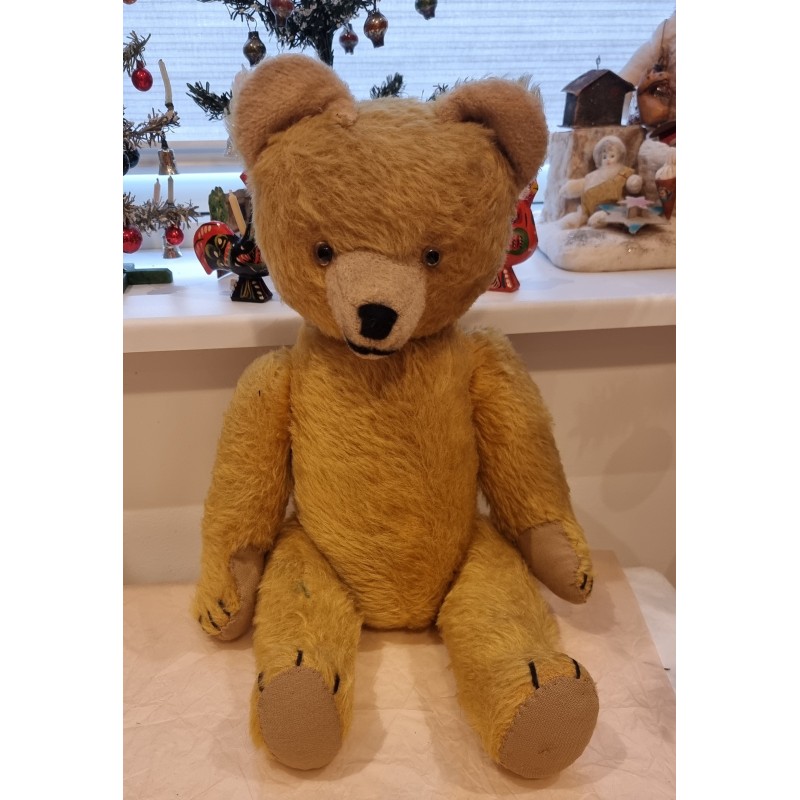 Old Teddy bear, Holstebro (1945 - 1961 ), h: 50 cm.