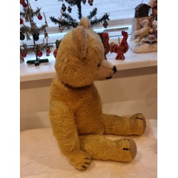 Gammel Holstebro bamse (1945 - 1961), h: 50 cm.