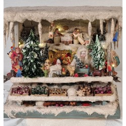 Tysk snehus, julebutik,...