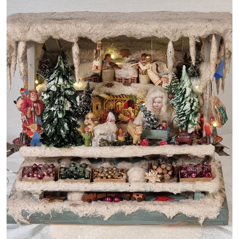 German Snowhouse, Christmas shop, size: 31 x 35 x 21 cm.