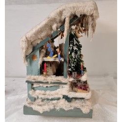 German Snowhouse, Christmas shop, size: 31 x 35 x 21 cm.