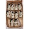 Good deal, Antikt glaspynt, snemand, h: 8 cm.