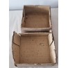 Gammel Feldpost kasse (1. eller 2. verdenskrig) mål: 25 x 25 x 9 cm.