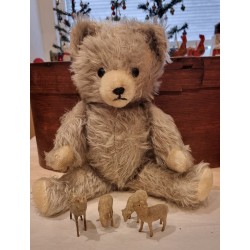 Gammel bamse, navn ?, h: 32...
