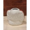 Antik sparebøsse i fajance, hund, h: 11 cm.