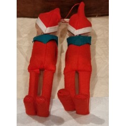 2 old unused Daells Varehus elves, h: 22 cm. (2x)