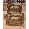 Old double chocolate form, bunny, size: 12,5 x 17 cm.