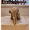 Small, old elephant, size: 12 x 18 cm.