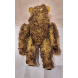Gammel mekanisk bjørn, h: 18 cm.