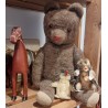 Old brown Teddy, name ?, h: 45 cm.