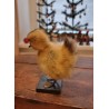 Old stuffed duckling, h: 13 cm.
