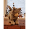 Old cat, name Teddy Hermann, h: 18 cm.