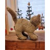 Gammel kat, Teddy Hermann, h: 18 cm.