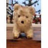 Small, old cat/dog with paws, Teddy Hermann, h: 10 cm.