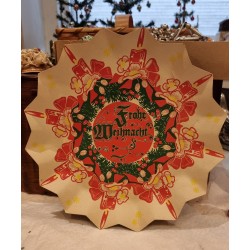 Old Christmas plate,...