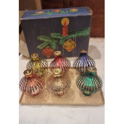 6 old foil lantern from...