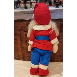 Small, old Daells varehus elf/gnome, h: 27 cm.