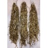 3 large bundles orig. heavy gold tinsel. Used.
