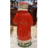 Antique candycontainer, Santa, papier-mache, h: 29 cm.
