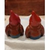 Old ceramic elf, sitting, h: 8 cm.