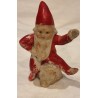 Antique bisquit elf on ice, h: 5,5 cm.