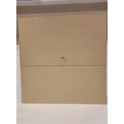 Gammel 3 D julekalender fra Brugsen, mål: 21 x 21 cm.