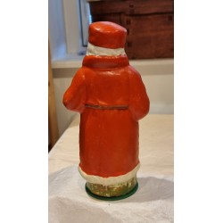 Julemand i papmachè, candycontainer, h: 26,5 cm.