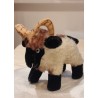 Old fine ram, size: 15 x 15 cm. (2)