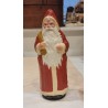 Santa in papier-mache, candycontainer, h: 30 cm.