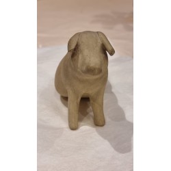 Old pottery, piggy bank, pig, size: 17 x 9,5 cm.