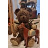 Old brown Teddy, name ?, h: 50 cm.