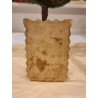 Antikt 3 D kort, barn i have med gyldent bur mm, h: 12 cm, l: 12 cm.