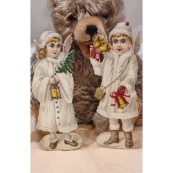 Antique scrap, angels,...