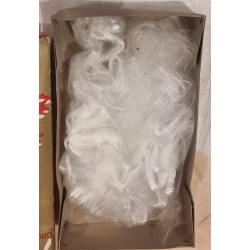Old box with unused fairy hair, size: 19,5 x 11,5 cm.