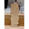 Antique scrap from 1880, Santa, h: 16 cm.