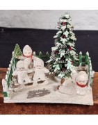 Snehus/Snebørn/Vatdukker/Juleopstillinger.